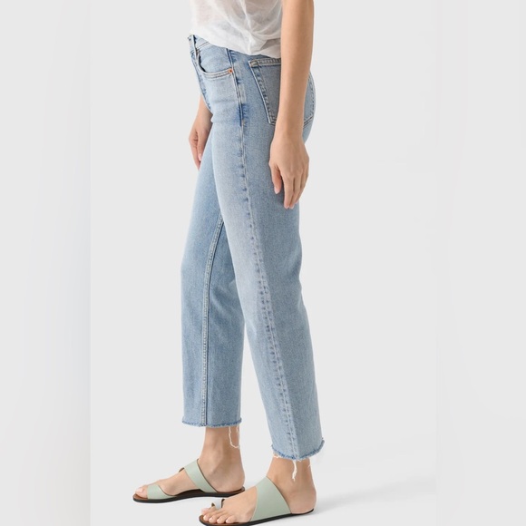 Re/Done high rise stove pipe Jean in color mid 90s size 25 - Picture 3 of 5